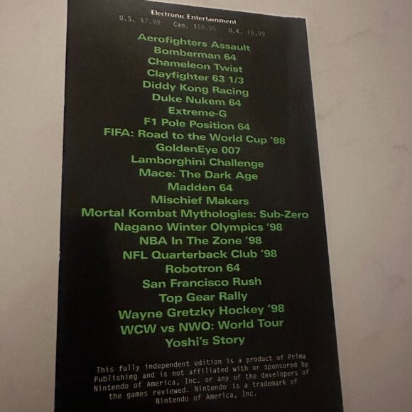 Nintendo 64 Pocket Power Guide Volume 3 - Picture 3 of 7